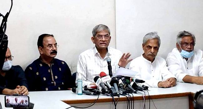 সরকারের মদদে কুমিল্লায় হামলা : মির্জা ফখরুল