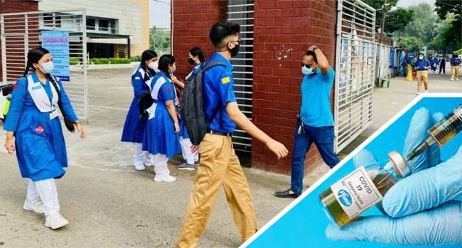 স্কুলশিক্ষার্থীদের টিকাদান ১ নভেম্বর শুরু