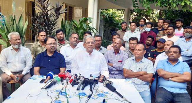 আওয়ামী লীগ হিন্দুদেরকে ব্যক্তিগত সম্পত্তি মনে করে : মির্জা ফখরুল