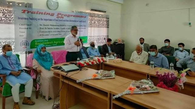 রাবিতে নিরাপদ খাদ্য ও স্বাস্থ্যবিষয়ক কর্মশালা শুরু