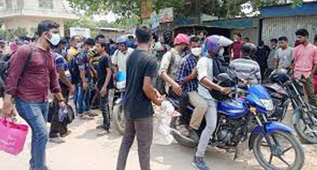 বরগুনায় ১৫০ টাকার পথে ভাড়া গুণতে হচ্ছে ১৫০০
