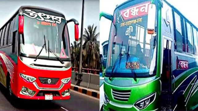 ঢাকা-নারায়ণগঞ্জ : জনপ্রতি ১৪ টাকা বেশি ভাড়া নিয়েই চলছে বাস