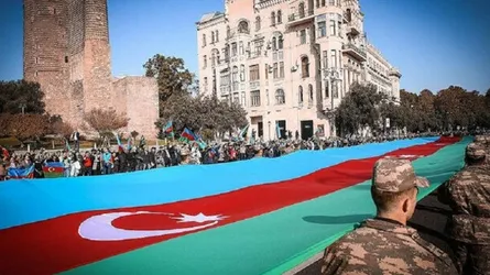 কারাবাখ যুদ্ধ জয়ের প্রথম বর্ষ পালন করল আজারবাইজান