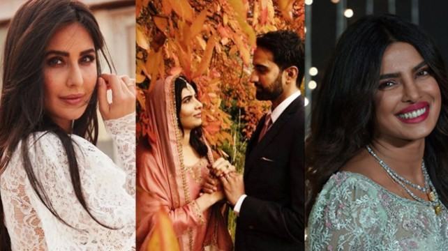 মালালার বিয়েতে হাততালি দিয়ে উচ্ছ্বাস ক্যাট-প্রিয়াঙ্কার