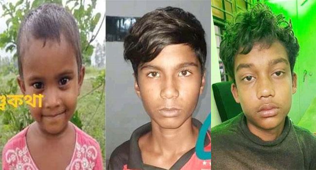 নতুন জামা কাপড় কেনার জন্য শিশু অপহরণ করে হত্যা : ২ স্কুলছাত্র গ্রেফতার