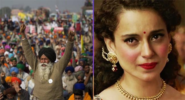 ভারতে বিতর্কিত কৃষি আইন প্রত্যাহারে ক্ষুব্ধ কঙ্গনা বললেন...