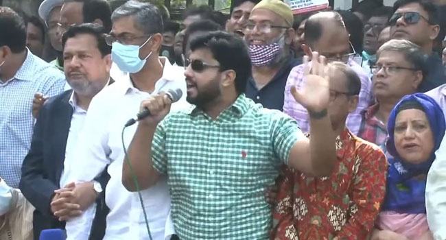 কাঁথা-বালিশ নিয়ে রাস্তায় ঘুমানোর প্রস্তুতি নিন : ইশরাক
