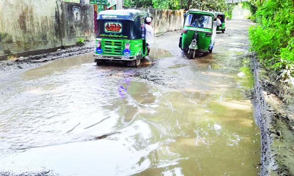জোরারগঞ্জ-টেকেরহাট সড়কে নিত্য দুর্ভোগ