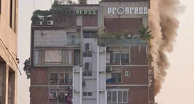গুলশানের আগুন নিয়ন্ত্রণে