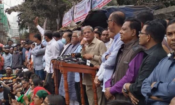 খালেদা জিয়া না থাকলে আওয়ামী লীগও থাকবে না : মির্জা ফখরুল
