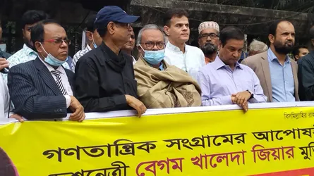 ওবায়দুল কাদেরকে কেন চিকিৎসার জন্য বিদেশ নেয়া হয়েছিল, প্রশ্ন রিজভীর
