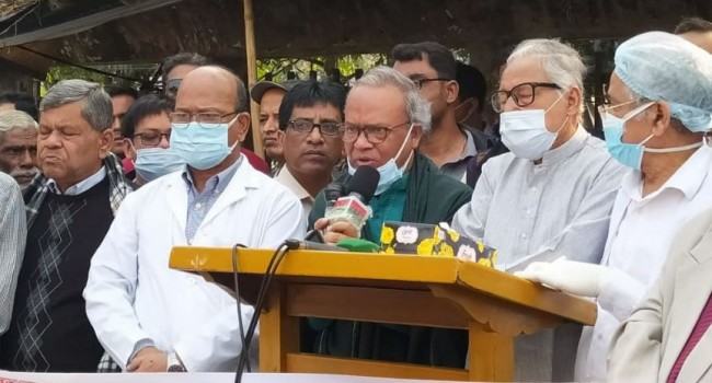 র‍্যাবের ৭ কর্মকর্তার ওপর নিষেধাজ্ঞার জন্য দায়ী সরকার : রিজভী