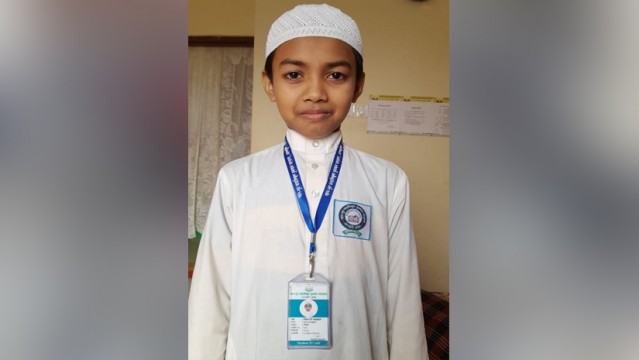 মাত্র ৫ মাসে ৯ বছর বয়সী শিশুর হিফজ সম্পন্ন