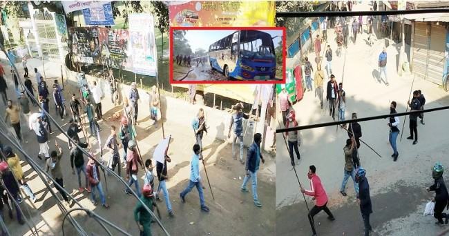 বিজয় দিবসে ফুল দেয়াকে কেন্দ্র করে আ.লীগের ২ গ্রুপের সংঘর্ষ