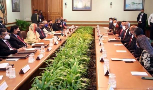 বাংলাদেশ-মালদ্বীপ দ্বিপক্ষীয় সম্পর্ক নতুন উচ্চতায় নিতে ৩টি চুক্তি সই