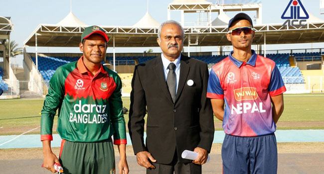 নাবিলের দারুণ সেঞ্চুরিতে যুবাদের চ্যালেঞ্জিং স্কোর