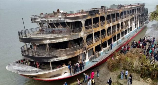 সুগন্ধায় পুড়ে যাওয়া লঞ্চটিতে কী ঘটেছিল
