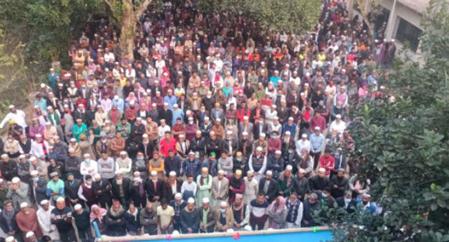 শ্রদ্ধা ভালোবাসা চিরনিদ্রায় শায়িত অধ্যাপক ফারুক হোসাইন