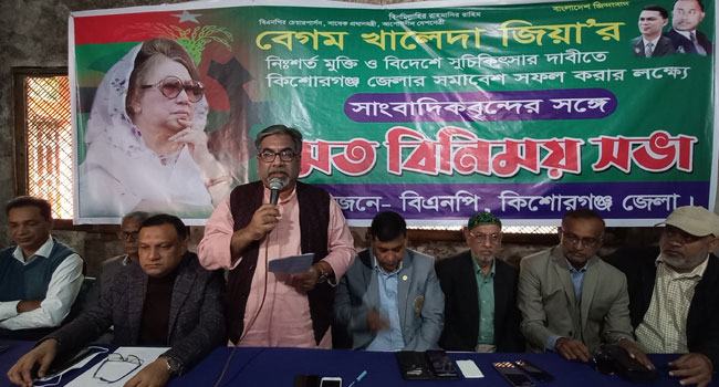 কিশোরগঞ্জে বিএনপির সমাবেশ কাল, ব্যাপক প্রস্তুতি