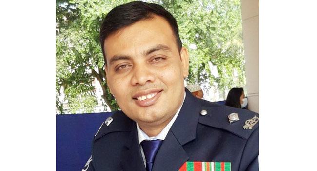 মামলা তদন্তে বিশেষ অবদানের জন্য পুলিশ পরিদর্শক জয়নাল পুরস্কৃত