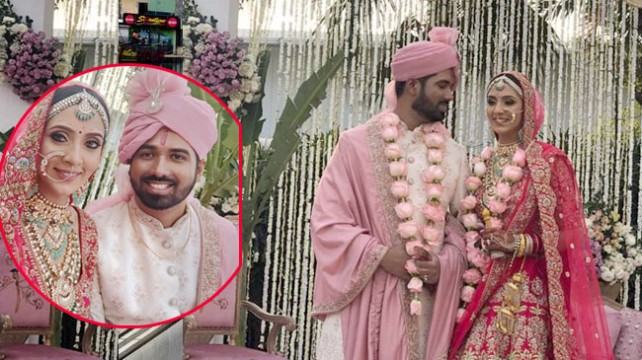 পছন্দের লাল শাড়িতেই বিয়ে সারলেন মিম