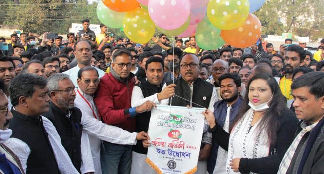 রাজশাহীতে নানা আয়োজনে ছাত্রলীগের প্রতিষ্ঠাবার্ষিকী উদযাপিত