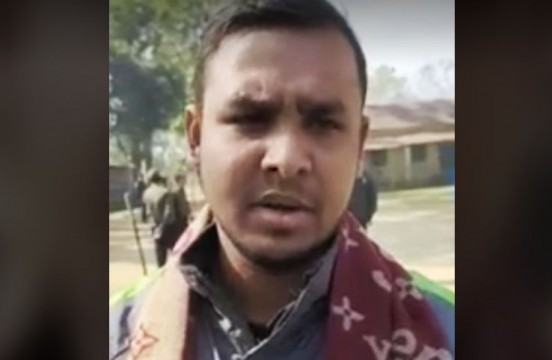 বাবার ভোট বর্জন, ছেলের বুকফাটা কান্না