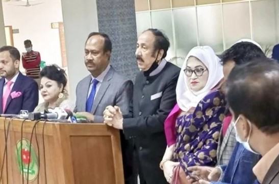 সিইসি’র সাথে জাতীয় পার্টির বৈঠক