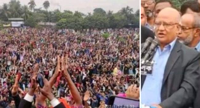 খালেদা জিয়ার বিদেশে চিকিৎসায় আইন নয় সরকারই বাধা : খন্দকার মোশাররফ