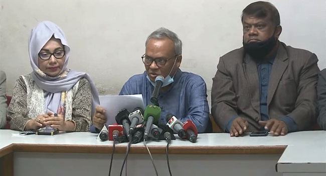 সরকারের লক্ষ্য দেশ থেকে বিরোধী শক্তি নিশ্চিহ্ন করা : রিজভী