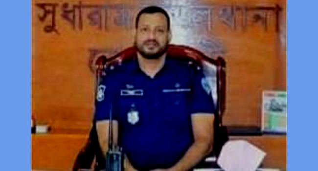 সুধারাম থানার ওসি প্রত্যাহার