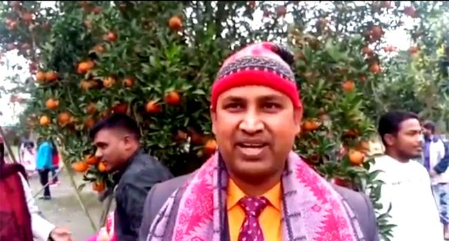 ঠাকুরগাঁওয়ে মনোমুগ্ধকর কমলা বাগান, দেখতে দর্শনার্থীদের ভিড়