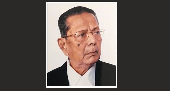 খ্যাতনামা আইনজ্ঞ বিচারপতি টি এইচ খান আর নেই