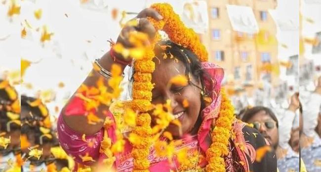 নারায়ণগঞ্জে বেসরকারিভাবে নির্বাচিত আইভী