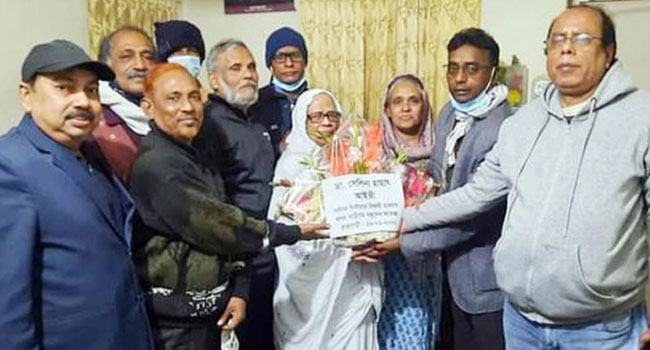 রাজবাড়ীর পুত্রবধু আইভীর হ্যাটট্রিক জয়ে শ্বশুববাড়িতে আনন্দ