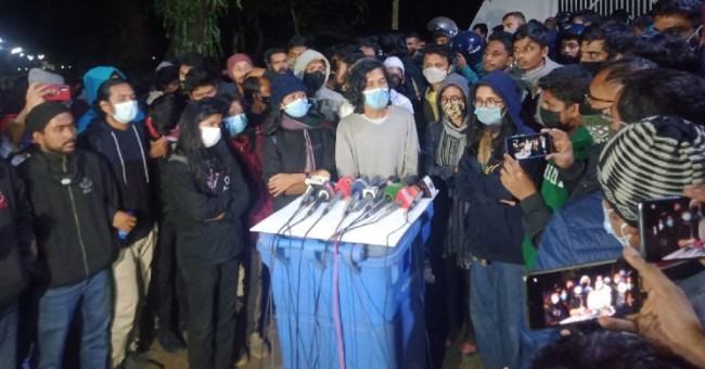 ভিসি পদত্যাগ না করলে আমরণ অনশনের ঘোষণা শাবিপ্রবি শিক্ষার্থীদের