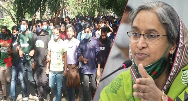 শিক্ষামন্ত্রীর সাথে দেখা করতে যাচ্ছে না শাবিপ্রবির শিক্ষার্থীরা