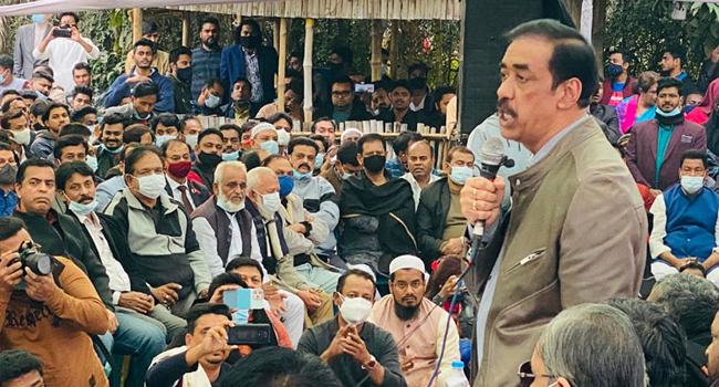 শেখ হাসিনা ছাড়া কাউকে নেতা হিসেবে গোনায় ধরি না : শামীম ওসমান