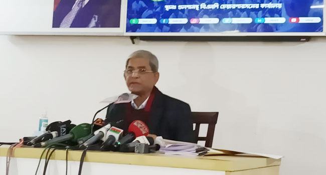 কোনো ব্যক্তির লবিস্ট নিয়োগের দায় বিএনপির না : মির্জা ফখরুল