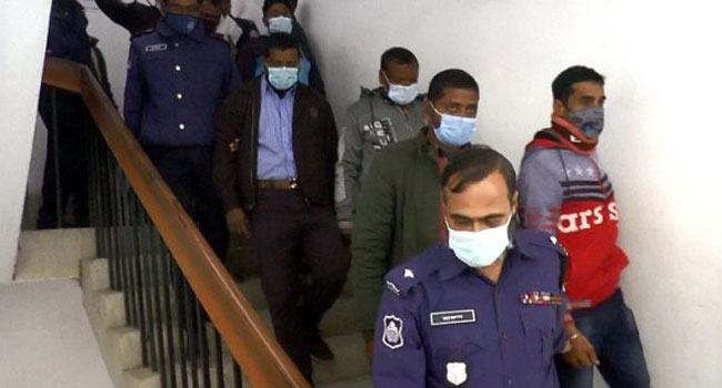 ঝালকাঠিতে হত্যা মামলায় ইউপি সদস্যসহ ৯ জন কারাগারে