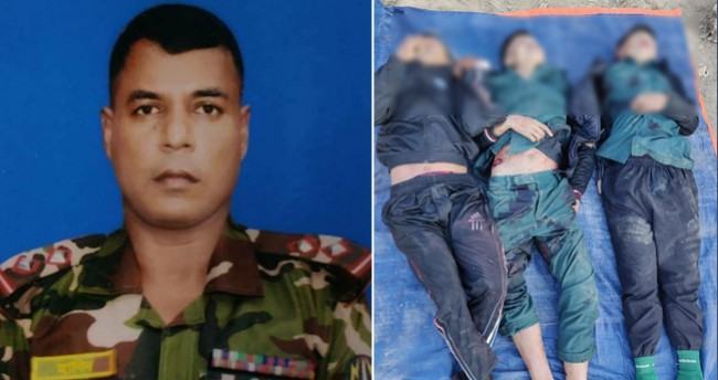 বান্দরবানে সেনাবাহিনী-সন্ত্রাসী গুলিবিনিময়, সেনা কর্মকর্তাসহ নিহত ৪
