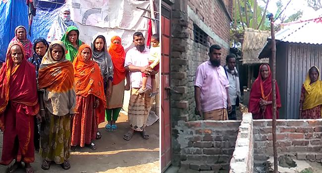 রাণীনগরে ৪ পরিবারকে সাত মাস ধরে ‘একঘরে’ করার অভিযোগ