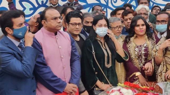 ইলিয়াস কাঞ্চনকে শপথ পাঠ করালেন মিশা
