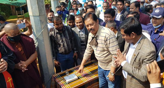 পাহাড়ের প্রতিটি ঘরে বিদ্যুতের আলো পৌঁছে দেয়া হবে : পার্বত্য চট্টগ্রাম বিষয়ক মন্ত্রী