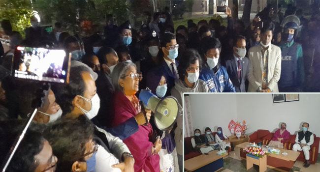 শিক্ষামন্ত্রীর সাথে শিক্ষার্থীদের বৈঠকেও হলো না সমাধান