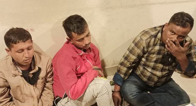 নোয়াখালীতে আন্তঃজেলা ডাকাত দলের ৩ সদস্য গ্রেফতার
