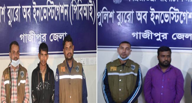 গাজীপুরে স্বর্ণালঙ্কার-নগদ টাকা লুটে নিতেই হত্যা করা হয় প্রবাসীর বৃদ্ধা মাকে