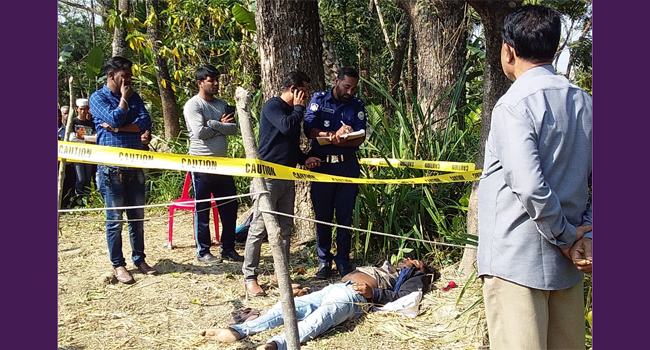 ভাণ্ডারিয়ায় ধান ক্ষেতে মিলল যুবকের লাশ