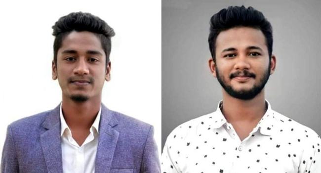 রাঙ্গাবালী ইয়ুথ সোসাইটির সভাপতি সায়েম সম্পাদক স্বরণ