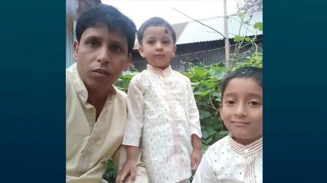 ছেলের পরে চলে গেলেন অগ্নিদগ্ধ বাবাও